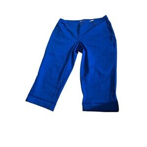 Style&co. Royal Blue Stretch Denim, Size 16 Tummy Control Size 16